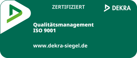 DEKRA zertifiziert – Qualitätsmanagement ISO 9001