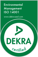 DEKRA certified – Environmental Management ISO 14001
