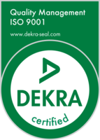 DEKRA certified – Quality Management ISO 9001