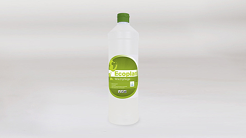 Wipe care bottle: Ecoplan wipe care on a white background